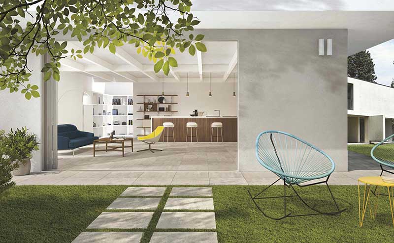 Inside & Outside collection, from £68.63 per sqm for outside tiles, Gemini Tiles