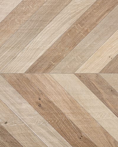 Cherished Mix Wood Effect Chevron Tiles, £49.95 per sqm, Walls and Floors 
