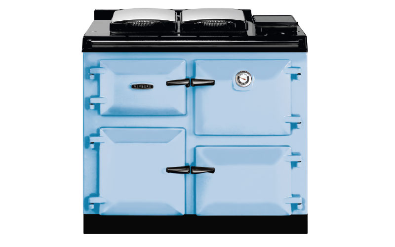 600 Series in duck egg blue, from £9,795, Rayburn