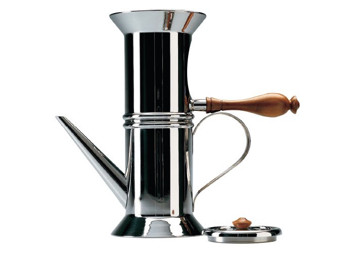 Neopolitan coffee maker by Alessi, £280, Black by Design