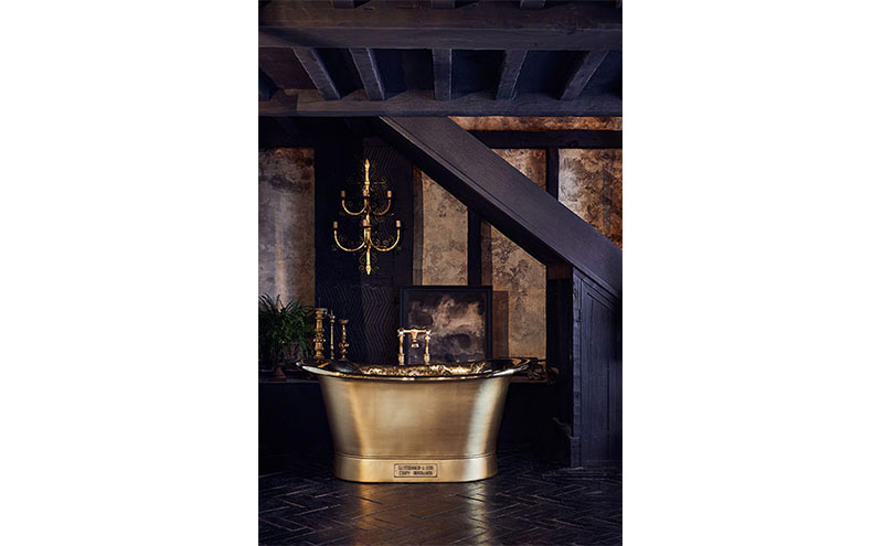 Gold bath by Catchpole & Rye