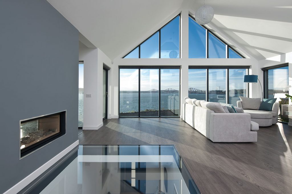 open-plan-living-room-with-view-of-forth-bridges