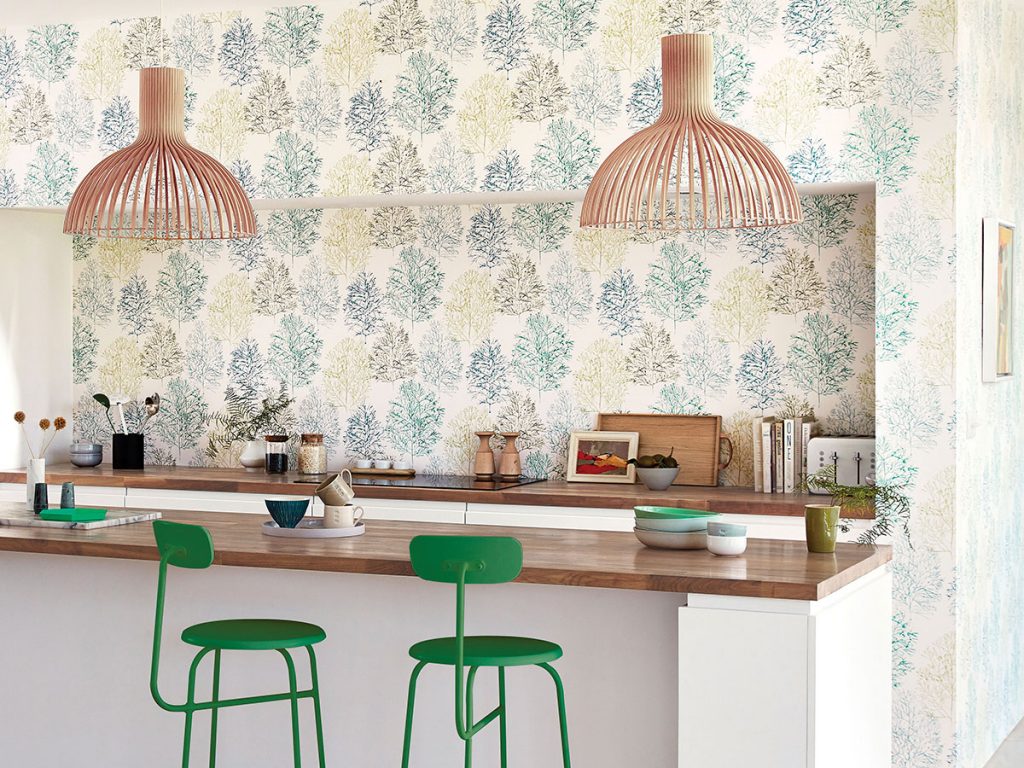 Style-Library-kitchen-with-green-chairs