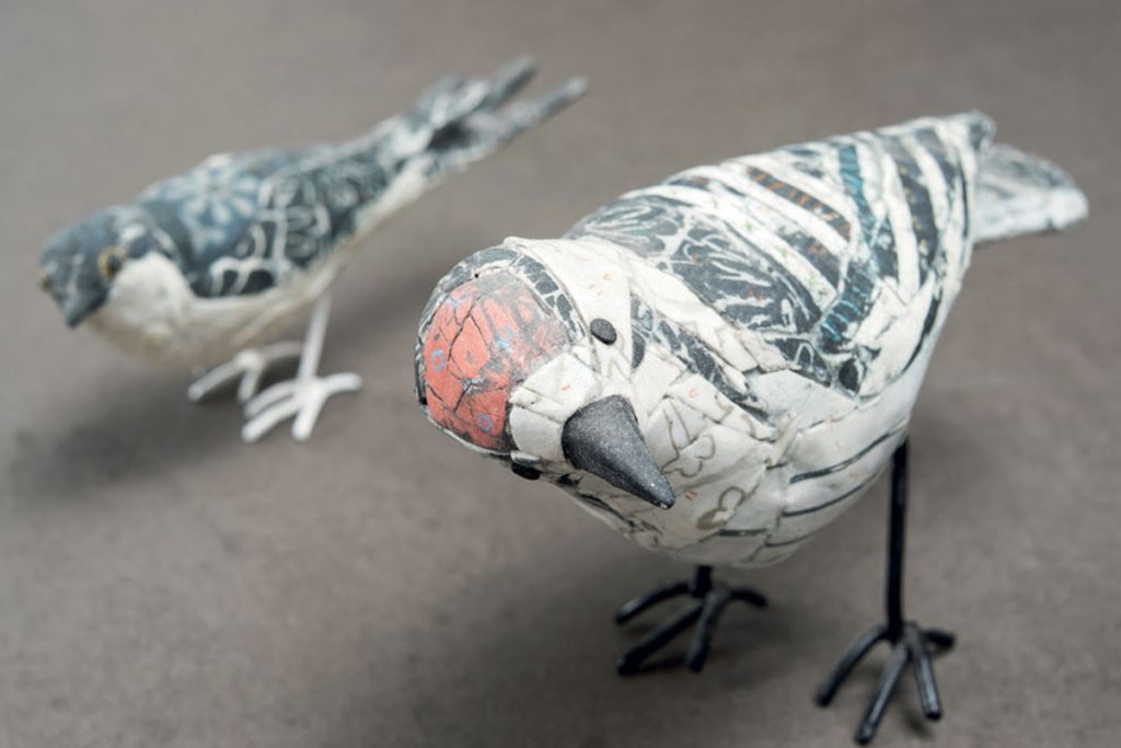 pigeon-scultures