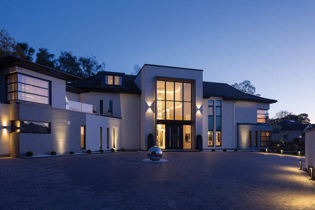 external-shot-of-the-house-at-night