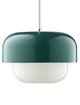 green-light-with-glass-dome