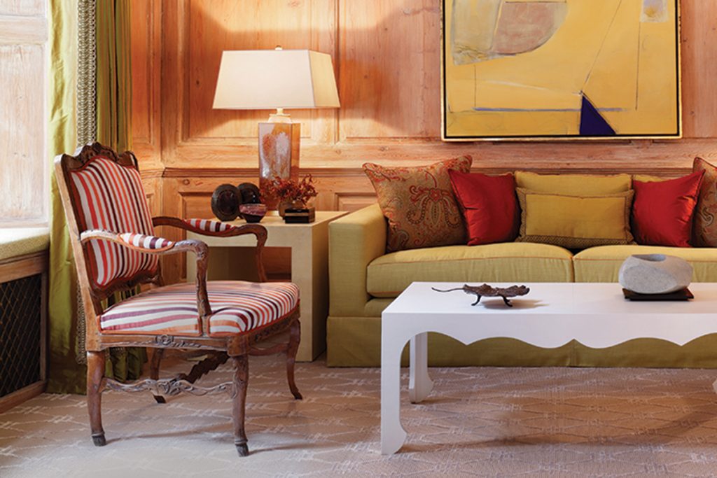 green-yellow-and-red-living-room