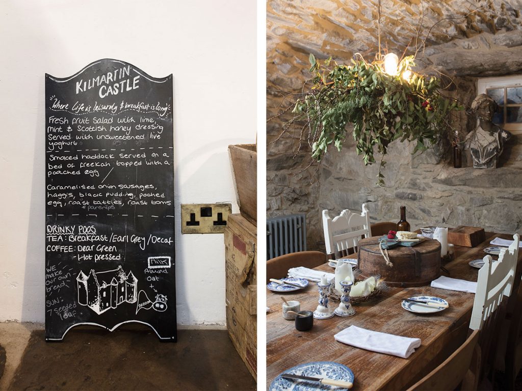 kilmartin-castle-menu-and-dining-table